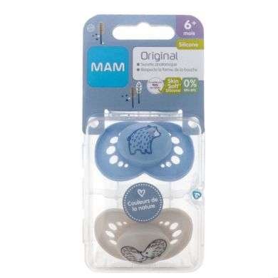 MAM SUCETTES X2 ORIGINAL +6M