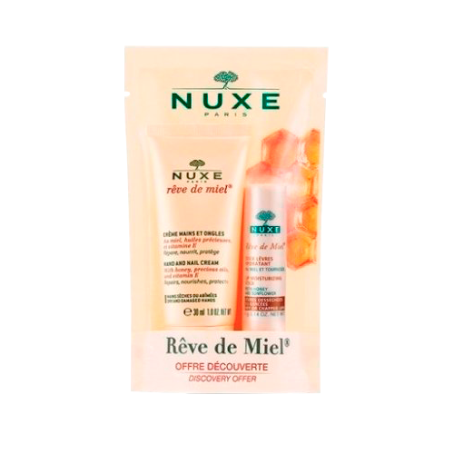 NUXE REVE DE MIEL STICK LEV 4G + CR MAIN 30